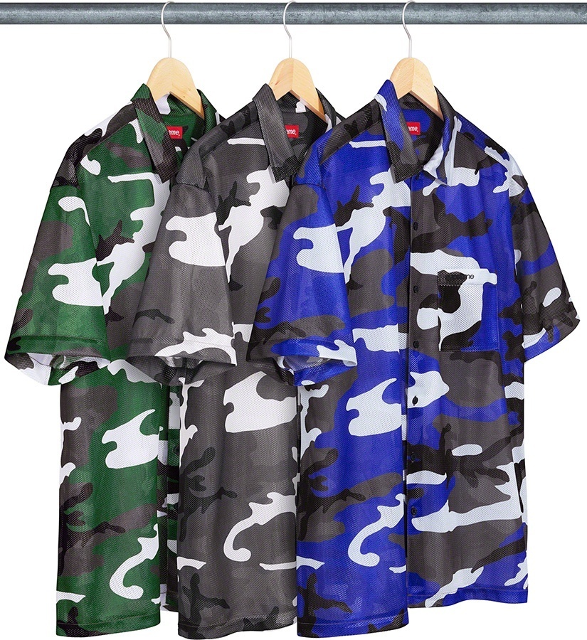 Camo Mesh S/S Shirt